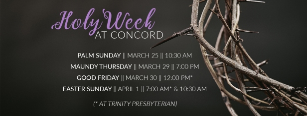 Holy Week fb cover - Concord